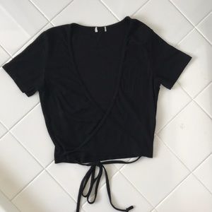 Brandy Melville Wrap Top